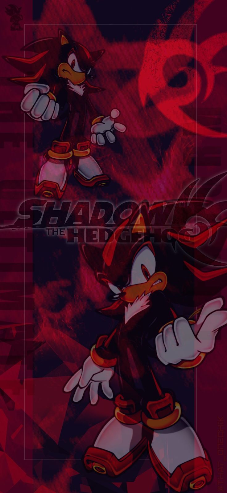 sonic the hedgehog and shadow the hedgehog wallpapers by d - art