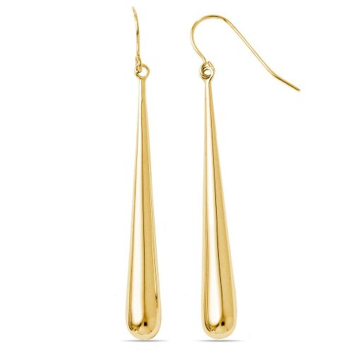 Teardrop Shepherd Hook Dangle Earrings in Yellow Gold. The teardrop dangle in 14k yellow gold makes these earrings a classically elegant option for all occasions. https://www.brilliance.com/earrings/teardrop-shepherd-hook-dangle-fashion-earrings-yellow-gold Classic 14k Gold Drop Earrings, Timeless 14k Gold Drop Earrings, Elegant Yellow Gold Drop Earrings, 14k Gold Pierced Teardrop Drop Earrings, 14k Gold Teardrop Drop Earrings, 14k Gold Drop Teardrop Earrings, Classic Drop Earrings With French Hook, Formal Long Drop Yellow Gold Linear Earrings, Classic Drop Linear Earrings