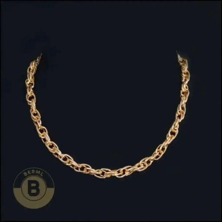 Unleash your inner style icon with BERML's Jaylen Twisted Rope Chain Necklace.Each link carefully intertwined to create a twisted, rope-like chain, Jaylen's Rope Chain is the perfect accessory for both a statement-making and layered look. With different variations of intricacy and complexity, there is something for everyone to express their unique style with. Specifications:Material: Copper AlloyColor: GoldenLength: VariousAdd a touch of elegance to your wardrobe with the sophisticated craftsmanship of Jaylen's Rope Chain. Perfectly paired with pendants or layered for an effortlessly chic look, this delicate piece will draw compliments and envy from all angles.Elevate your style game and grab your own Jaylen!ABOUT COPPER ALLOYDo you love the look of copper jewelry but can't wear it because Diamante Bracelet, Leather Choker Necklace, Rope Chain Necklace, Piercing Ring, Pearl Choker Necklace, Natural Stone Bracelets, Chain Choker Necklace, Pearl Choker, Nature Bracelets