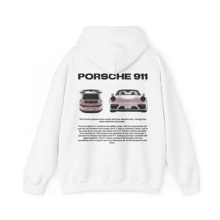 The Pink Porsche 911 Hoodie is the ultimate blend of style, comfort, and automotive passion. This unisex heavy blend hooded sweatshirt is designed to provide relaxation and warmth, perfect for any cold day. Showcasing a sleek pink Porsche 911 graphic, this hoodie is a must-have for sports car enthusiasts who appreciate luxury and performance. The thick cotton-polyester blend fabric feels plush, soft, and incredibly cozy, making it an ideal choice for everyday wear. Porsche Hoodie, Gt3 Rs, Outfit Inspo Casual, Car Lover, Dream Clothes, Hoodie Design, Christmas Wishlist, Cold Day, Christmas List