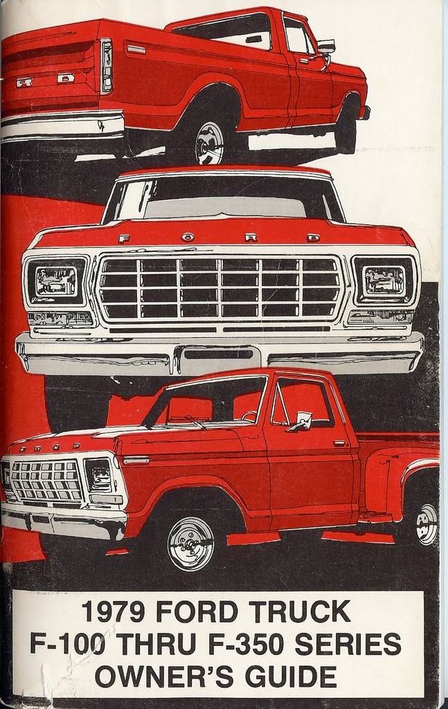 an advertisement for the 1970 ford f - 100 and f - 350 series owners guide