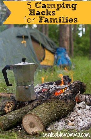 the camping hacks for families