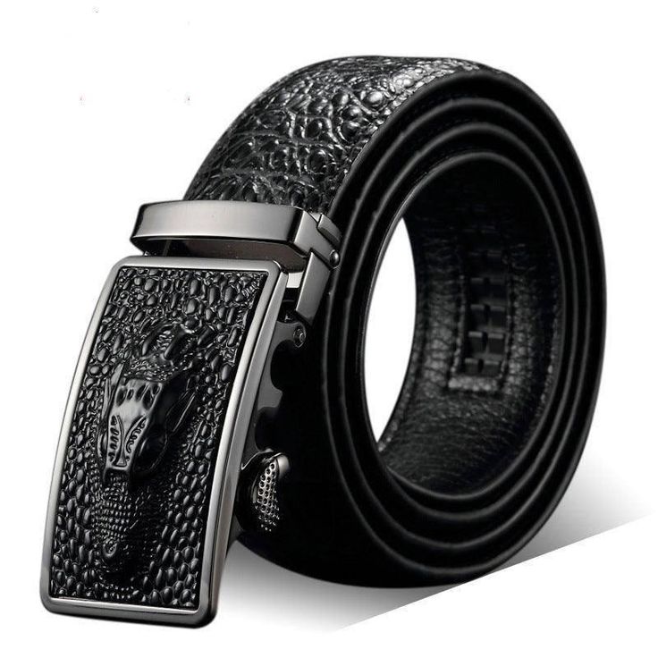 Crocodile Leather Suit Belt For Men Men Belts, Croc Leather, High Shoes, Waist Strap, Crocodile Leather, Genuine Leather Belt, Bar Accessories, Classic Leather, Ties Mens