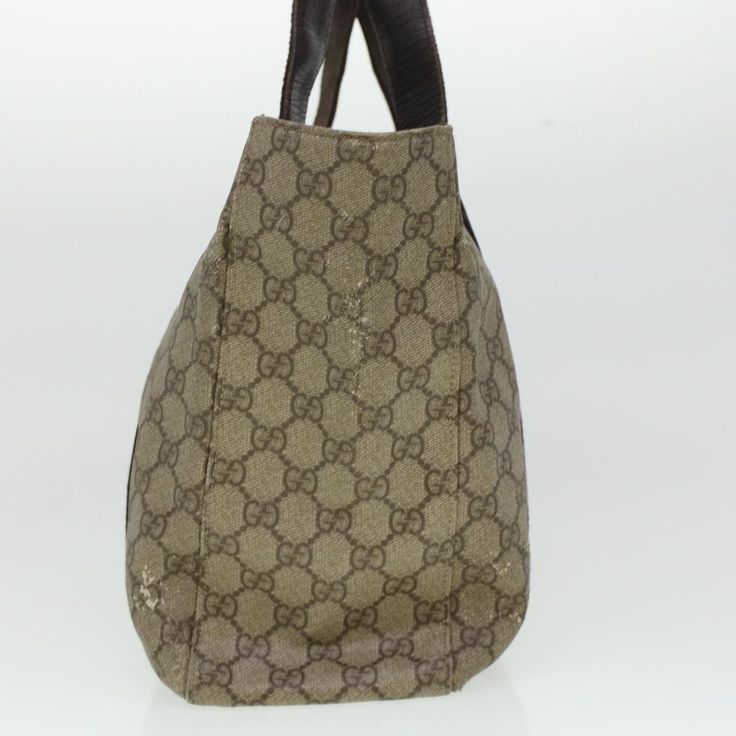 GUCCI GG Canvas Tote Bag PVC Leather Beige 141624 ki3005BRAND : GUCCI Color : Beige Material : PVC Leather / GG Canvas Size(cm) : W37cm x H27cm x D11cm(Approx) Size(inch) : W14.6 x H10.6 x D4.3inch(Approx) Style : Tote Bag Comes with : Dust Bag Serial No. : 141624 2123 Made in : Italy Gold Ounce, Vuitton Bag, Exclusive Bag, Canvas Tote Bag, Debit Card, Dior Bag, Canvas Tote, Canvas Size, Luxury Bags