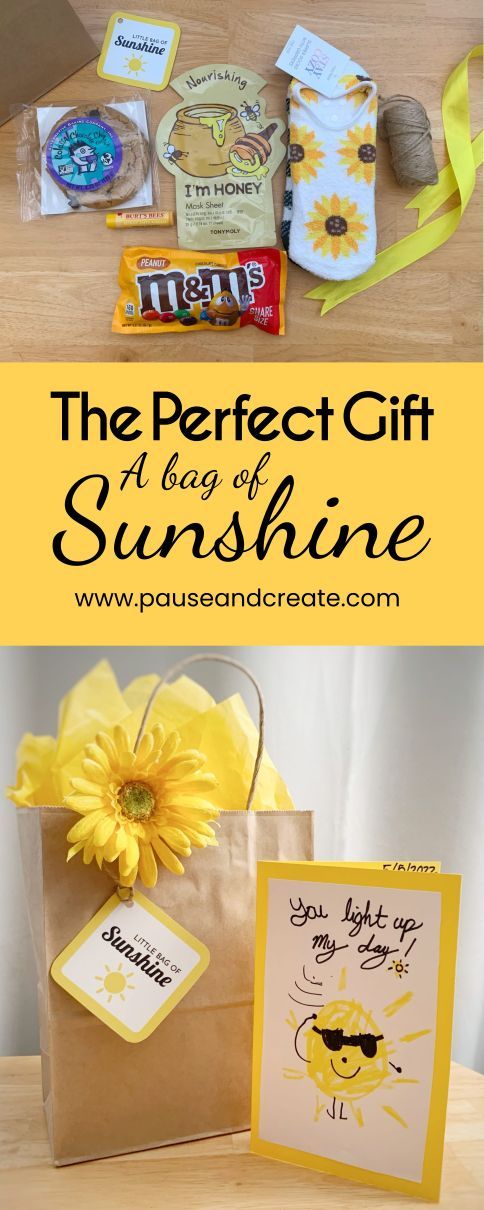 the perfect gift for a bag of sunshine