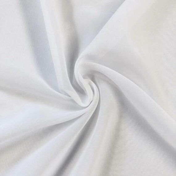 Content: 100% Polyester Width: 60" Weight: 4oz per yard (approx.), Minimum Order: 1 yard DESCRIPTION The chiffon fabric is 60" wide lightweight fabric and is 100% polyester in content. It is a sheer, soft-touch woven fabric that weighs approximately 4 oz per linear yard. HOW TO USE Chiffon can be used for garments such as ruched maxi dresses, sheer blouses, maternity dresses, evening wear, dancewear, special occasions, bridesmaid dresses, and more. The chiffon can also be used for drapes, curtai Dear Costume, Ruched Maxi Dress, Festival Skirts, White Chiffon, Chiffon Material, Maxi Robes, White Turquoise, Stretch Velvet, Polyester Dress