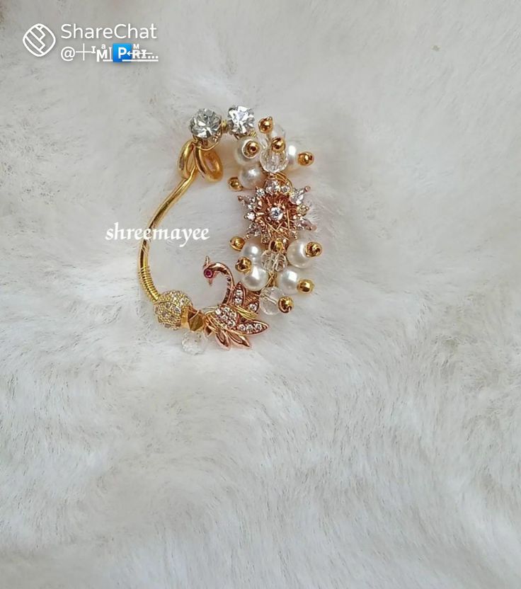 Gold Maharashtrian Nath, Nathni Designs, Nath Designs Gold, Maharashtrian Nath Designs, Light Weight Gold Jewellery Indian, Nath Designs, Nath Design, Nath Bridal, Gold Nath