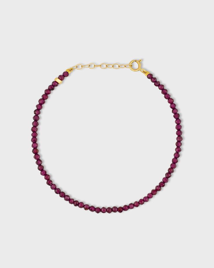 Birthstone January Garnet Bracelet Luxury Beaded Bracelets With Faceted Beads, Luxury Faceted Beaded Bracelets, Classic Faceted Bracelets As Gifts, Luxury Faceted Bracelet Jewelry, Luxury Hand-strung Round Bracelet, Luxury Adjustable Faceted Bracelets, Formal Hand-strung Jewelry Bracelet, Luxury Adjustable Bracelet With Faceted Beads, Elegant Faceted Beads Jewelry Bracelet