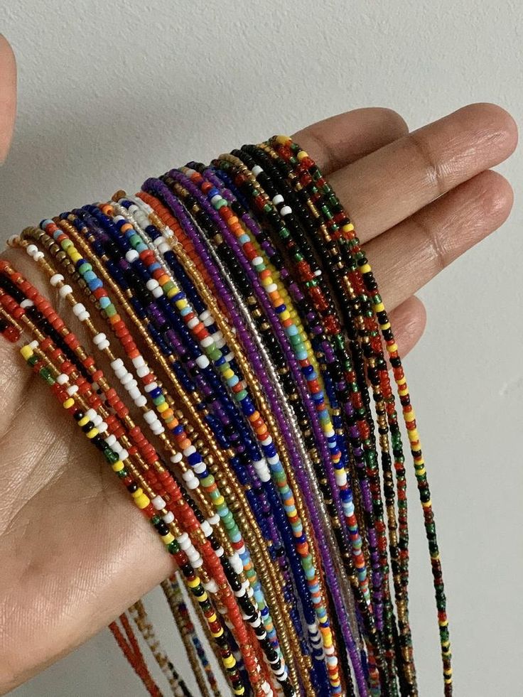 African Waist Beads Sale For Weight loss On Sale Waist | Etsy Multicolor Round Beaded Chain Waist Beads, Adjustable Multicolor Beaded Chain Waist Beads, Multicolor Beaded Chain Waist Beads, Bohemian Multicolor Polished Waist Beads, Traditional Multicolor Beaded Waist Beads, Traditional Colorful Waist Beads, African Waist Beads Color Meaning, Traditional Adjustable Multicolor Waist Beads, Handmade Multi-strand Waist Beads As Gift