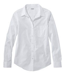 #LLBean: Women's Wrinkle-Free Pinpoint Oxford Shirt, Long-Sleeve Relaxed Fit Women's Henley, Travel Capsule, Woven Top, Oxford Shirt, Women's Shirts, Wrinkle Free, Ll Bean, L L Bean, Women Pullover