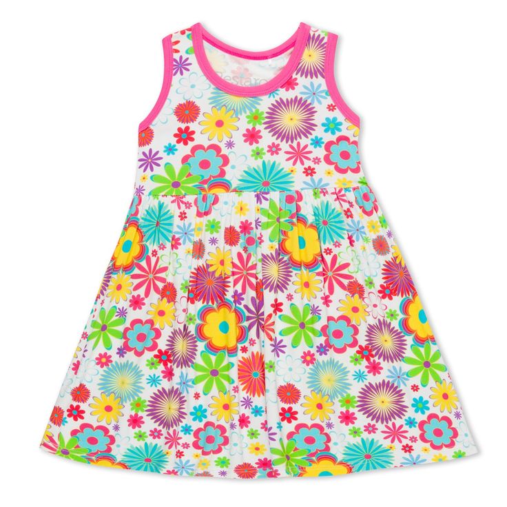 This dreamy racerback dress is made to make any toddler twirl with joy! Soft bamboo fabric and long sleeves keep them comfy and stylish while they explore, frolic, and flutter through their day! And in our super soft as butter bamboo your little will be super comfy all day long! 93% Bamboo and 7% spandex Wash cold with like colors; stays soft wash after wash Long Sleeve Twirl Ready Casual Summer Twirl Dress For Playwear, Playful Spring Twirl Dress For Playdate, Casual Multicolor Twirl Dress For Spring, Playful Cotton Twirl Dress For Spring, Playful Floral Print Twirl Dress For Spring, Multicolor Twirl Dress For Summer Playdate, Multicolor Twirl Dress For Playdate In Summer, Fun Spring Twirl Dress For Playdate, Multicolor Sleeveless Dress For Summer Playtime