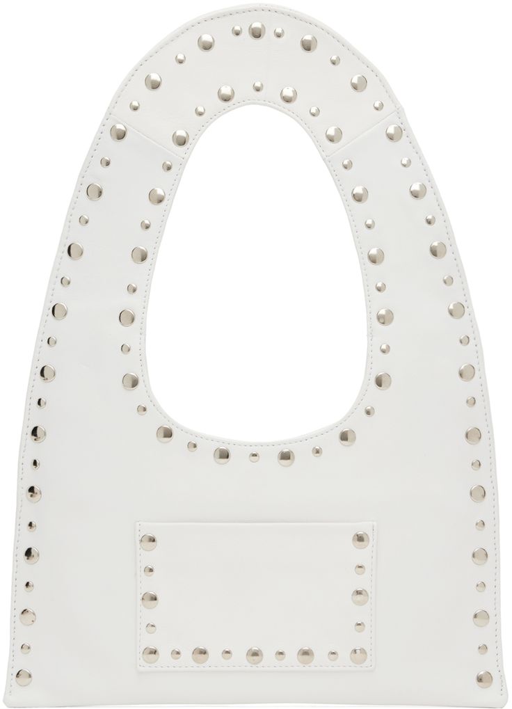 Gimaguas - White Mini Franca Bag White Crossbody Shoulder Bag With Logo Hardware, White Shoulder Bag With Logo Hardware For Everyday Use, Modern White Shoulder Bag With Logo Hardware, Chic White Shoulder Bag With Logo Hardware, White Rectangular Shoulder Bag With Logo Hardware, White Travel Bag With Logo Hardware, Everyday White Shoulder Bag With Logo Hardware, White Tote Shoulder Bag With Logo Hardware, White Bags With Logo Hardware For Everyday