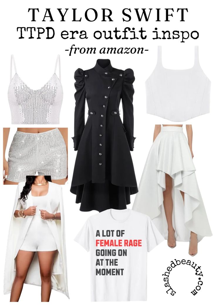 taylor swift's top and skirt outfits from amazon