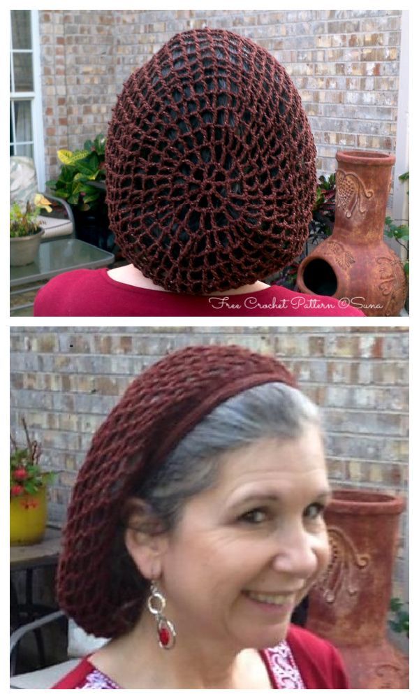 two pictures of a woman wearing a knitted hat