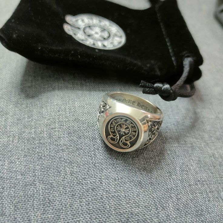 Brand: Chrome Hearts Material: 925 Sterling Silver Size: 10 Color: Silver Chrome Hearts Ring, Heart Accessories, Mens Accessories Jewelry, Chrome Hearts, Silver Color, Mens Accessories, 925 Sterling Silver, Size 10, Sterling Silver