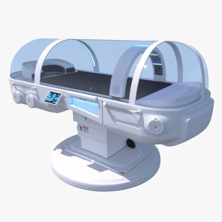 an image of a futuristic medical device that looks like it has been built into the ground