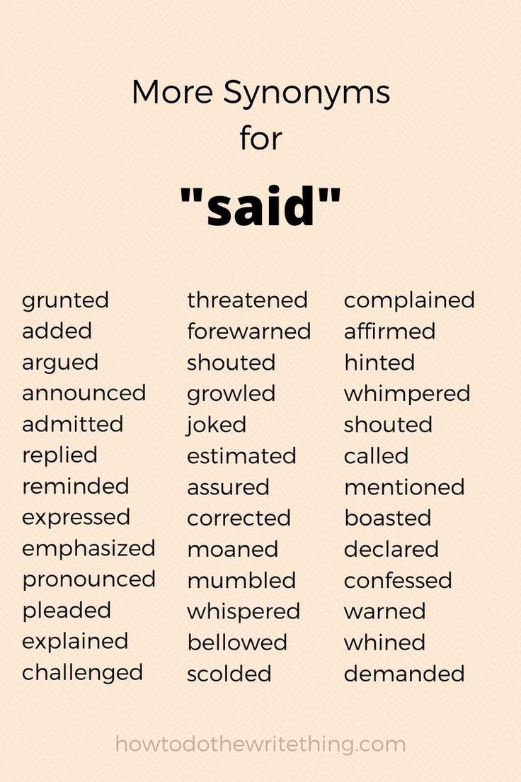 the words are arranged in different ways to describe what they mean and how they should be used