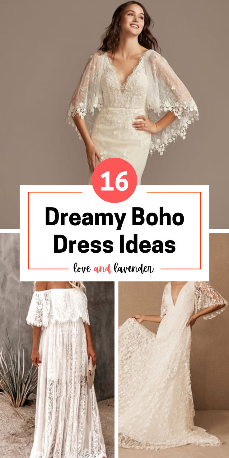 the top 10 dreamy boho dress ideas for brides and evening gowns