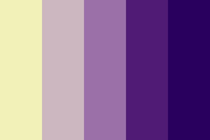 an image of purple and yellow colors in the same color scheme, with different shades