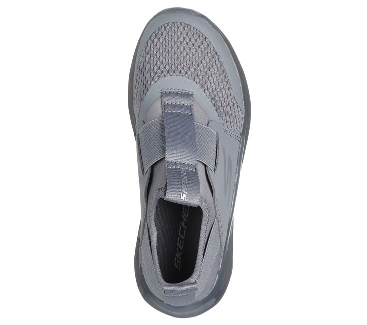 Freeze the competition with an extra step of comfort wearing Skechers Skech Fast Ice. This sporty laceless fit design features a mesh and synthetic upper with an elasticized quarter brace and a translucent cushioned midsole and outsole. | Skechers Boy's Skech Fast Ice Sneaker | Medium Width | Monochromatic design ideal for school uniform wear | Cushioned comfort insole | Mesh and synthetic upper | Lightweight laceless style with elasticized quarter brace | Shock-absorbing translucent midsole | F Functional Breathable Mesh Slip-on Sneakers For Sports, Slip-on Running Shoes With Breathable Mesh For Sports, Breathable Mesh Slip-on Running Shoes For Sports, Functional Gray Slip-on Sneakers For Sports, Sporty Nylon Slip-on Sneakers For Sports, Functional Mesh Slip-on Running Shoes, Slip-resistant Mesh Slip-on Sneakers For Athleisure, Athleisure Mesh Slip-on Sneakers With Slip-resistant Sole, Mesh Slip-on Sneakers With Slip-resistant Soles