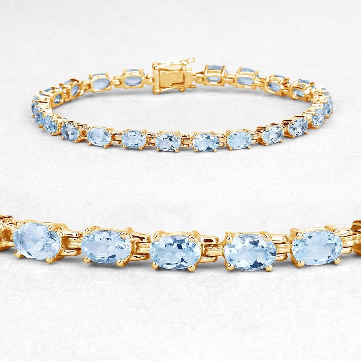 Indulge in the captivating allure of our 11.22 Carat Genuine Blue Topaz Sterling Silver Bracelet, a timeless masterpiece that exudes elegance and radiates beauty. Crafted with meticulous attention to detail, this stunning bracelet features a mesmerizing 11.22 carat genuine blue topaz gemstone set in high-quality .925 sterling silver.Immerse yourself in the enchanting blue hues of the topaz, evoking a sense of tranquility and serenity with every glance. The brilliance of the gemstone is further e Topaz Bracelet, Blue Topaz Bracelet, Birthstone Bracelet, Aquamarine Jewelry, Bracelet Blue, Birthstone Bracelets, December Birthstone, Bracelet Clasps, Nature Bracelets