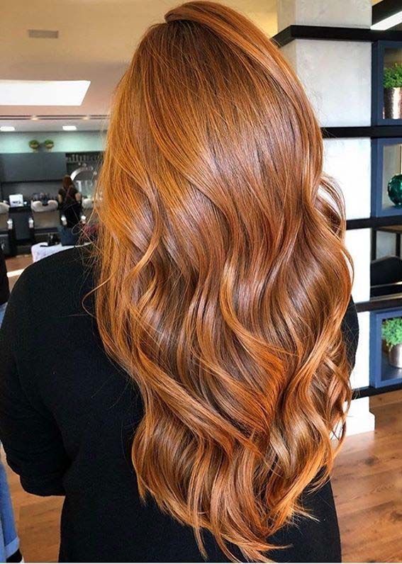 Rambut Brunette, Copper Balayage, Hair Color Options, Ginger Hair Color, Colored Curly Hair, Hair Color Auburn, Hair Color Shades, Red Highlights, Copper Hair Color