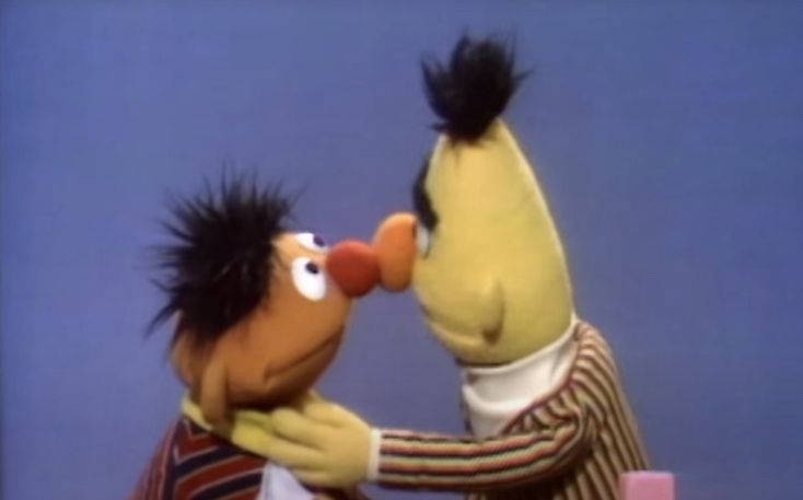 the muppets are talking to each other