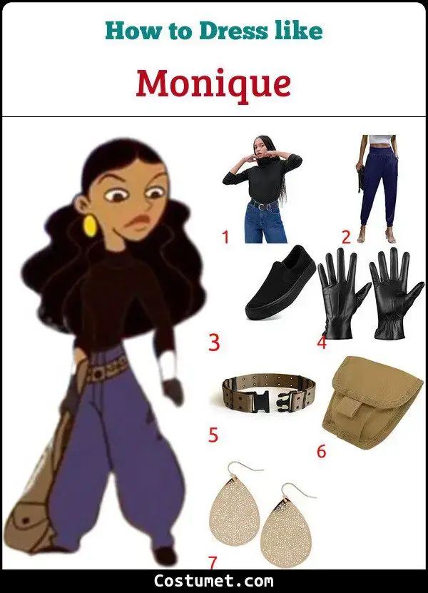 how to dress like monique from disney's princess pocachue costume