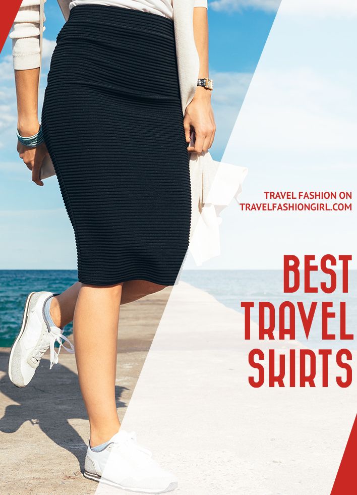 best-travel-skirts Travel Skirt Outfit, Vacation Skirts, Travel Skirt, Pinterest Wardrobe, Travel Fashion Girl, Vacation Clothes, Travel Clothing, Travel Capsule, Travel Clothes