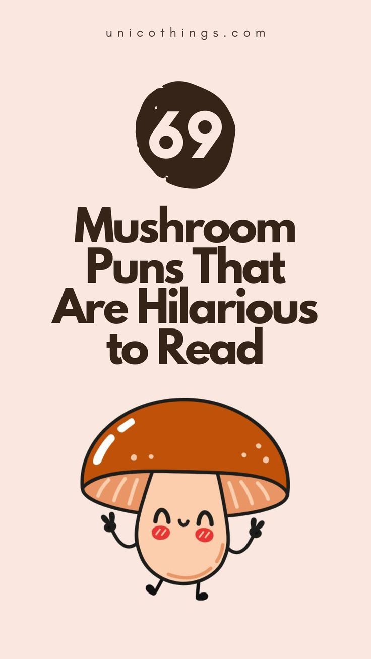 mushroom puns that are hilarious to read