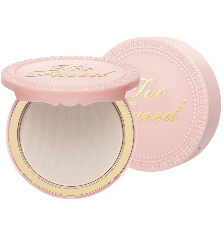 Too Faced Primed & Poreless is a vegan friendly matte pressed powder foundation makeup designed for easy application and ridding the appearance of pores. Primed And Poreless, Eye Makeup Cut Crease, Pressed Powder Foundation, Two Faced, Makeup Wishlist, Too Faced Makeup, Foundation Makeup, Luxury Makeup, Too Faced Cosmetics