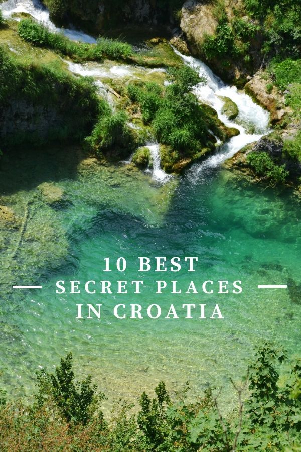 the top 10 best secret places in croatia