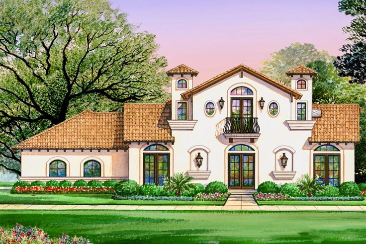 this is an artist's rendering of a house