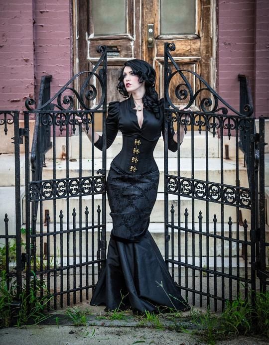 Shop our quality steel-boned corsets 24/7 online. Perfect for costuming, waist-training, outerwear or shapewear. With over 200 styles to choose from, we accommodate all of your cosplay, renaissance, steampunk, goth, bridal and burlesque needs. Free domestic shipping on orders $99+. International shipping available. Victorian Outfits Women Aesthetic, Gothic Horror Fashion, Victorian Goth Outfits Women, Victorian Female Fashion, Victorian Gothic Fashion Women, Victorian Vampire Aesthetic Outfit, Old Gothic Fashion, Goth Elegant Outfit, Gothic Victorian Outfits