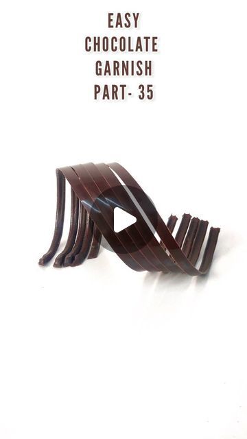 an advertisement for chocolate garnish part - 3