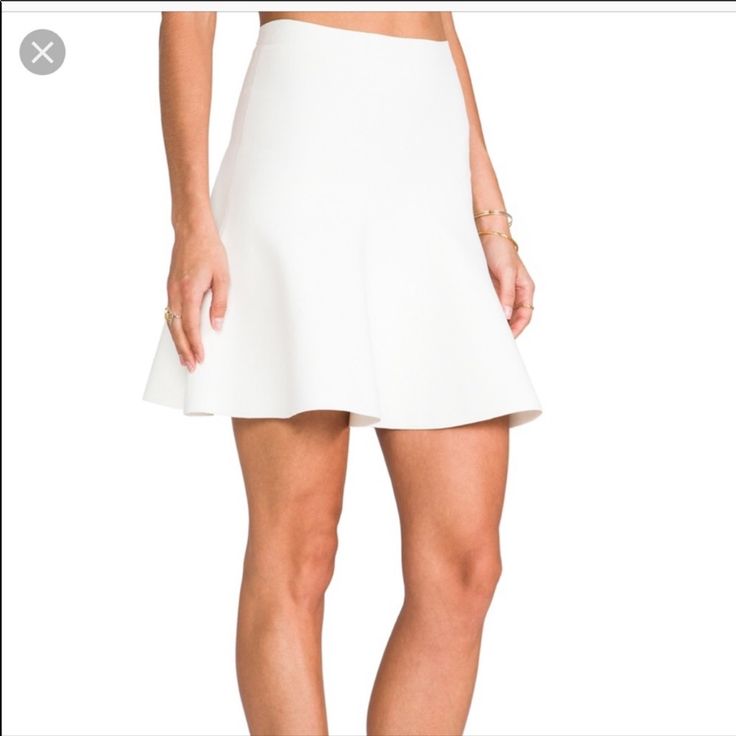 Never Worn But Got Some Slight Discoloration In My Closet. See Pictures. Should Be Fine With A Dry Clean. Elegant A-line Skort For Spring, Elegant Flowy Skort For Night Out, Elegant Stretch Skirt For Brunch, Elegant Lined Mini Skirt For Brunch, Elegant Flared Skort For Spring, Chic White Mini Skirt For Date Night, Elegant Pleated Mini Skirt For Brunch, Chic Flare Skirt For Spring, Chic Fitted Skort For Brunch