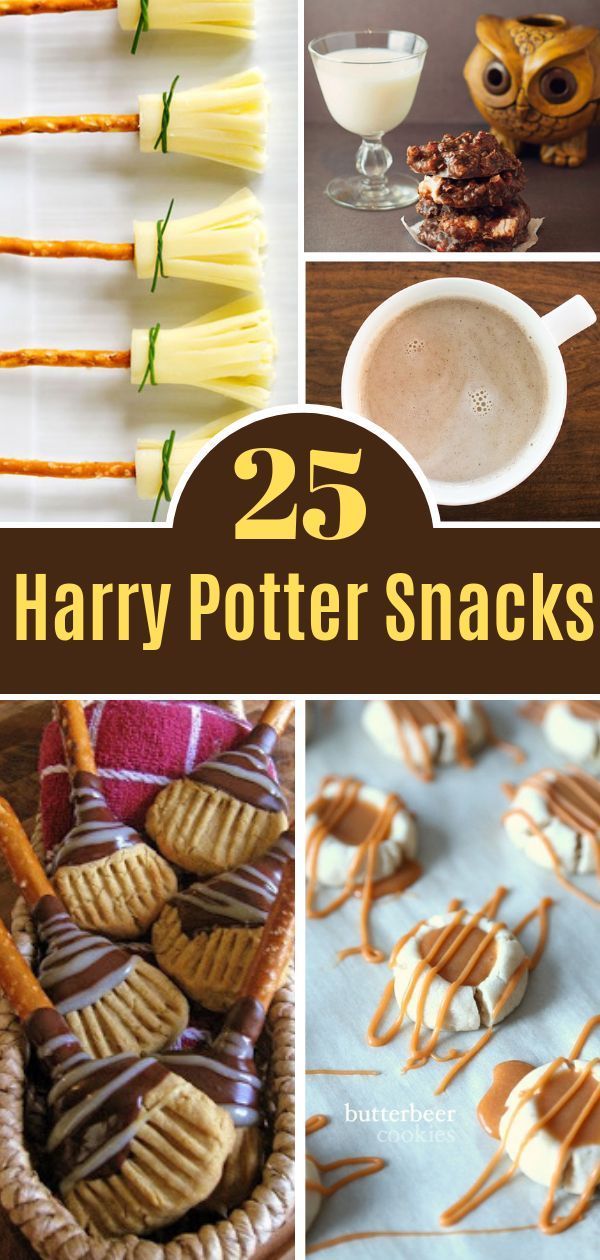 25 harry potter snacks that are so good to eat