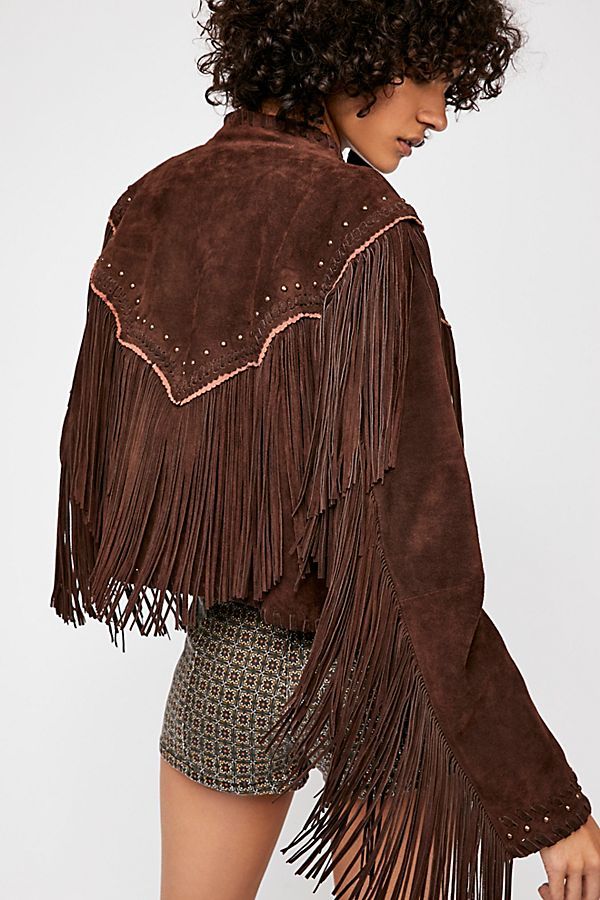 Fringe Clothing, Fringe Fashion, Fringe Leather Jacket, Estilo Country, Boho Jacket, Western Women, Suede Fringe Jacket, Pentatonix, Fringe Jacket