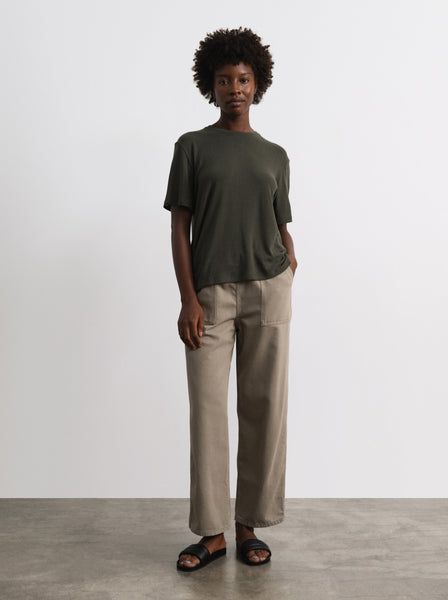 Summer Relaxed Fit Cargo Pants For Everyday, Relaxed Fit Cargo Pants For Everyday Summer Use, Modern Cropped Pants For Everyday, Modern Cropped Leg Pants For Everyday, Relaxed Fit Tencel Pants With Pockets, Relaxed Fit Cargo Pants With Straight Hem For Everyday, Effortless Bottoms With Pockets For Everyday Wear, Versatile Everyday Bottoms With Patch Pockets, Casual Everyday Cropped Cargo Pants