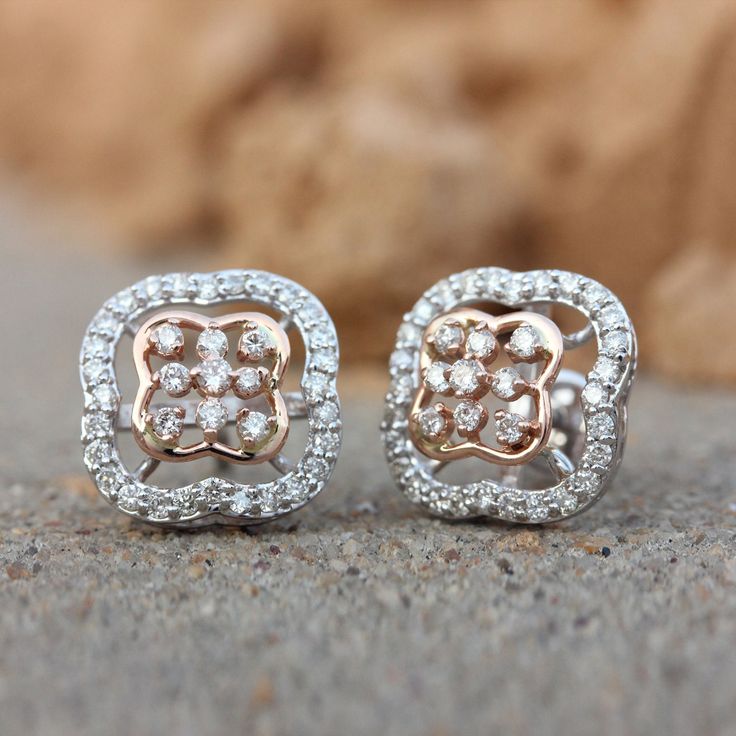 ⚫ Solid 14K Rose Gold Genuine Certified Diamond Pave Designer Handmade Minimalist Stud Earrings Fine Wedding, Birthday Gift For Her ⚫ We provide an SGL diamond certificate. ⚫ These earrings are made with natural diamonds in solid 14k rose gold, ⚫ Solid 14k Rose Gold Stud Earrings Pave Diamond Jewelry ⚫ Stud Earrings, Rose Gold Earrings, Diamond Earrings, Fine Jewelry, Handmade Earrings ⚫ Special customize for mother's day, Anniversary, Birthday Gift, Valentine, Mother's Day Christmas.  ⚫ Item De Watermelon Tourmaline Jewelry, Ear Wrap Earrings, Pave Diamond Jewelry, Rose Gold Earrings Studs, Minimalist Earrings Studs, Rose Gold Studs, Minimalist Studs, Dainty Studs, Gemstone Stud Earrings