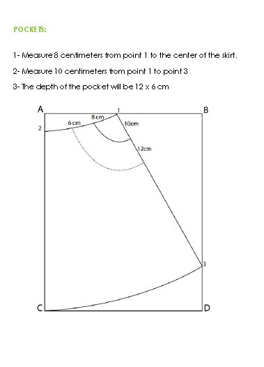 the diagram shows how to draw an object with one point and two points on it