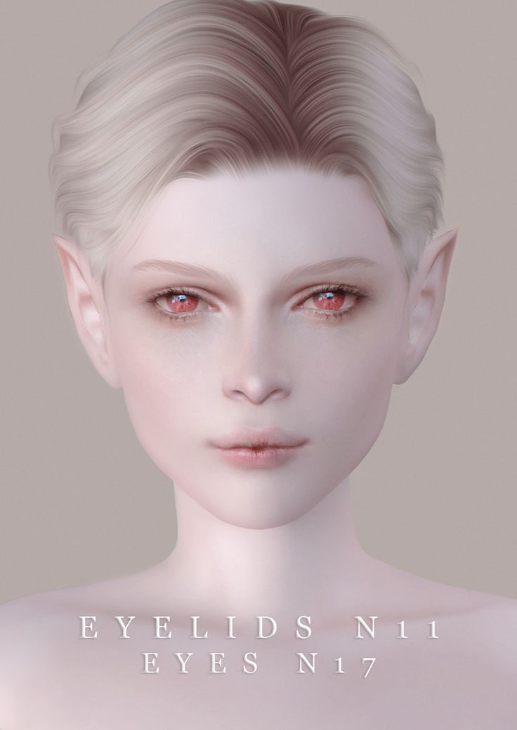 a woman with blonde hair and red eyes is shown in an image from the video game eve