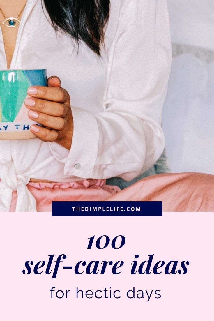 100 Self Care Ideas for Hectic Days | Simple self care ideas to help you relax and unwind on even the most hectic days. | The Dimple Life #TheDimpleLife #selfcare #selflove #wellnesstips #bewell Health Care Tips, Health Fitness Nutrition, Self Care Ideas, Daily Health Tips, Wellness Inspiration, Spiritual Health, Care Quotes, Self Care Activities, Self Motivation