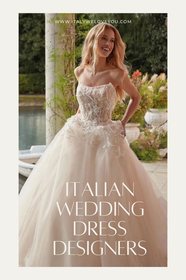 Italian wedding dress designers Italian Wedding Dress Designers, Italian Wedding Gown, Italian Style Wedding Dress, Wedding Dress Italy, Famous Wedding Dress Designers, High Fashion Wedding, High Fashion Wedding Dress, Italian Wedding Dress, Italian Bride