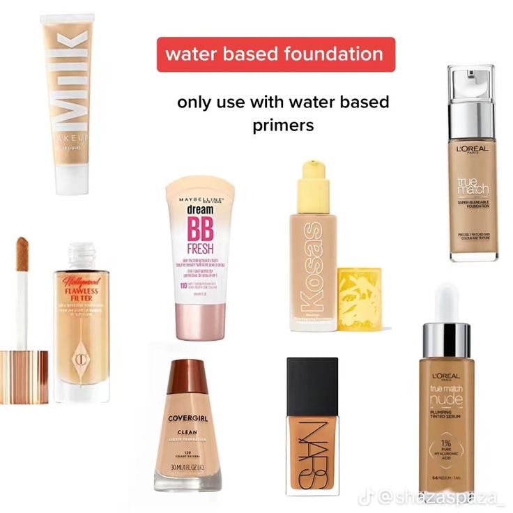 Water Based Makeup, Water Based Foundation, Safe Makeup, Brown Girls Makeup, Work Makeup, Silicone Makeup, Makeup Artist Tips, Swag Makeup, Makeup Help