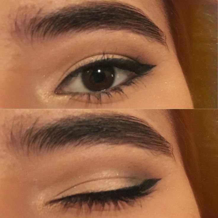 Winged Eyeliner for Hooded Eyes ✨ // Delineado de colita para Ojos con Párpados Caídos #EyelinerTricks Easy Eyeliner Hooded Eyes, Straight Eyeliner Hooded Eyes, Puppy Eyeliner Hooded Eyes, Winged Liner For Hooded Eyes, Winged Eyeliner For Hooded Eyes, Easy Winged Eyeliner, Eyeshadow For Green Eyes, Eyeliner For Hooded Eyes, Eyeliner Tips