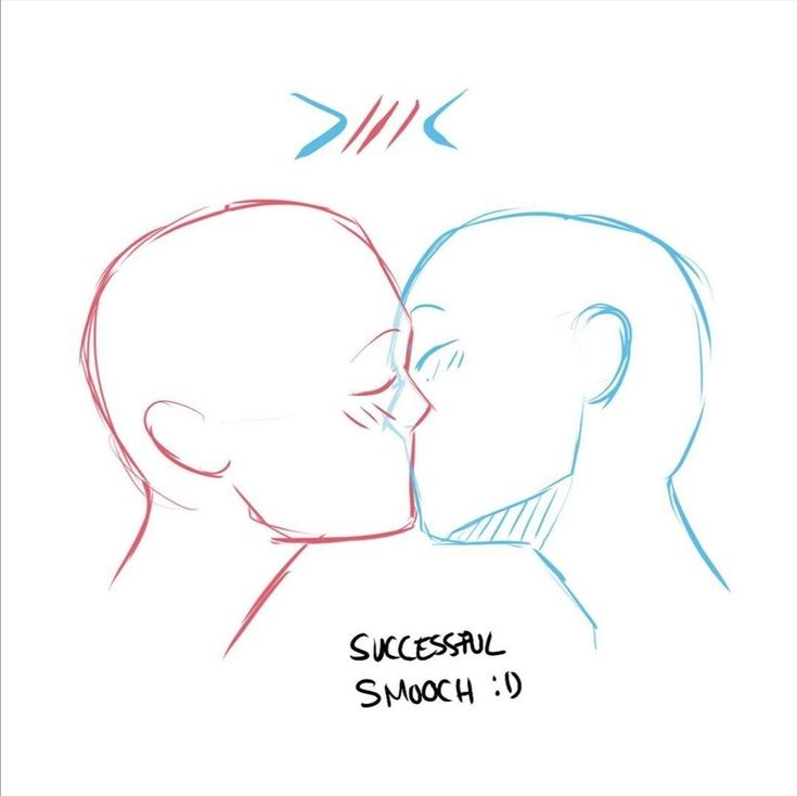 a drawing of two people kissing each other with the caption sucestal smooth d