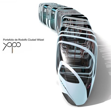 an image of a futuristic looking vehicle with the words xppp on it