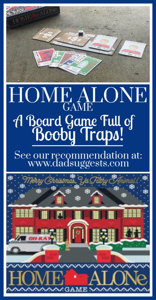 the home alone game and board game full of body traps