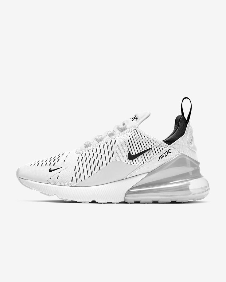 Nike Air Max 270 Women's Shoe. Nike.com Nike Airmax 270 White, Nike Shoes 270 Women, Nike Air Running Shoes, Nike 270s Women, Cute Nike Air Max Shoes, Gym Shoes For Women Nike, Nike Bubble Shoes, Airman 270, Women's Nike Shoes